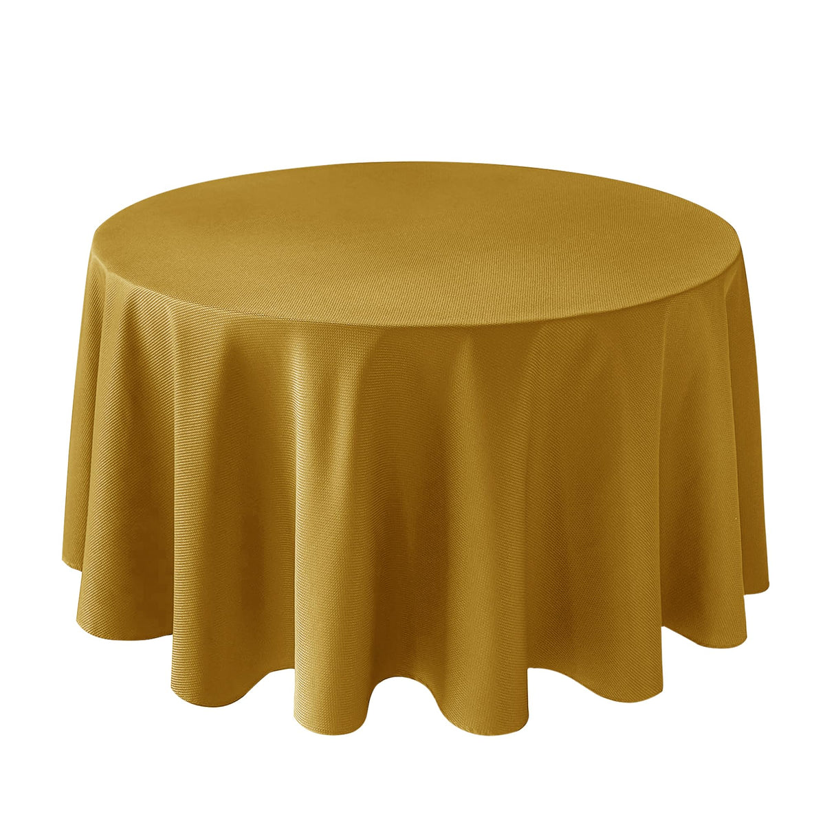 Textured Square Black Tablecloth-Fabric Spillproof Card Table Cloths 54x54"