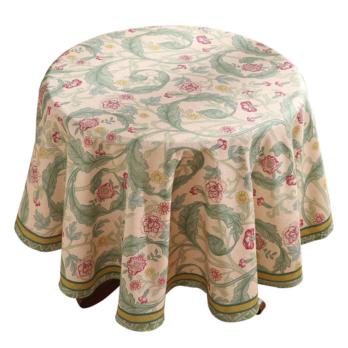 patdrea Designer Vintage French Tablecloth,Rectangular,118"x67"
