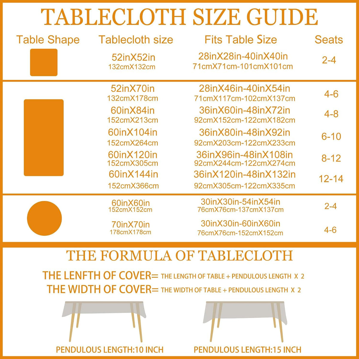 Fall Tablecloth 60x84 Inch Rectangle - Scarecrow Fall Decor