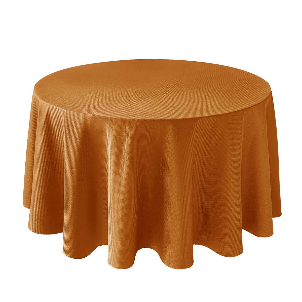 Textured Square Black Tablecloth-Fabric Spillproof Card Table Cloths 54x54"