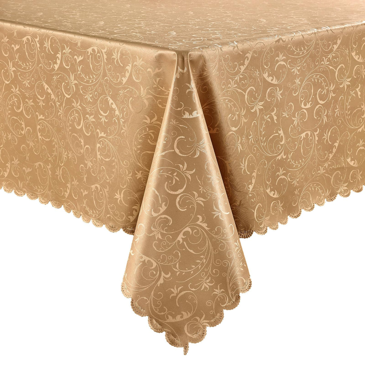 Smiry Rectangle Waterproof Heavy Duty Vinyl Tablecloths, 52 x 70 Inch