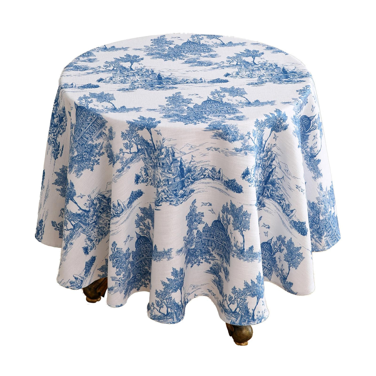 patdrea Designer Vintage French Tablecloth,Rectangular,118"x67"