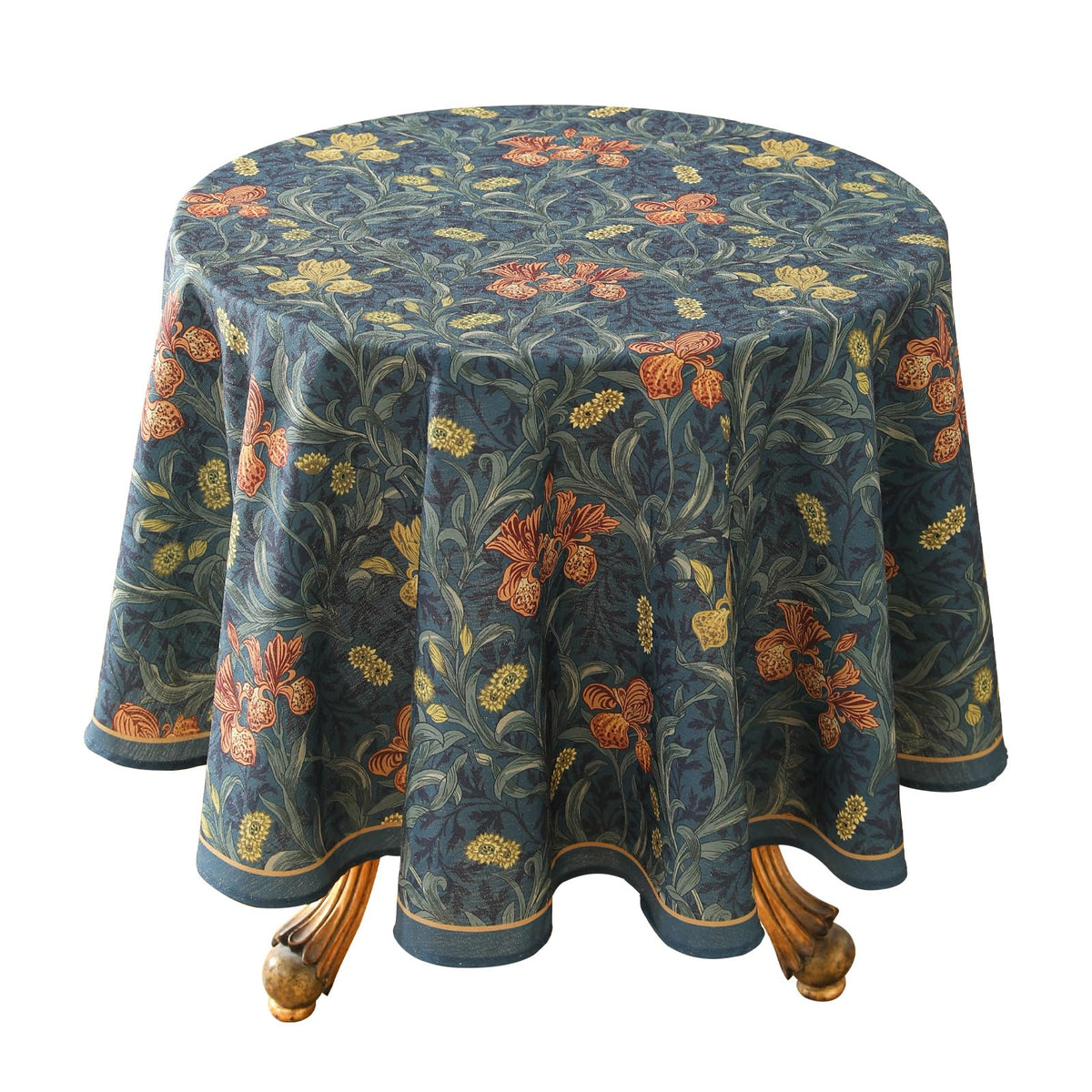 patdrea Designer Vintage French Tablecloth,Rectangular,118"x67"