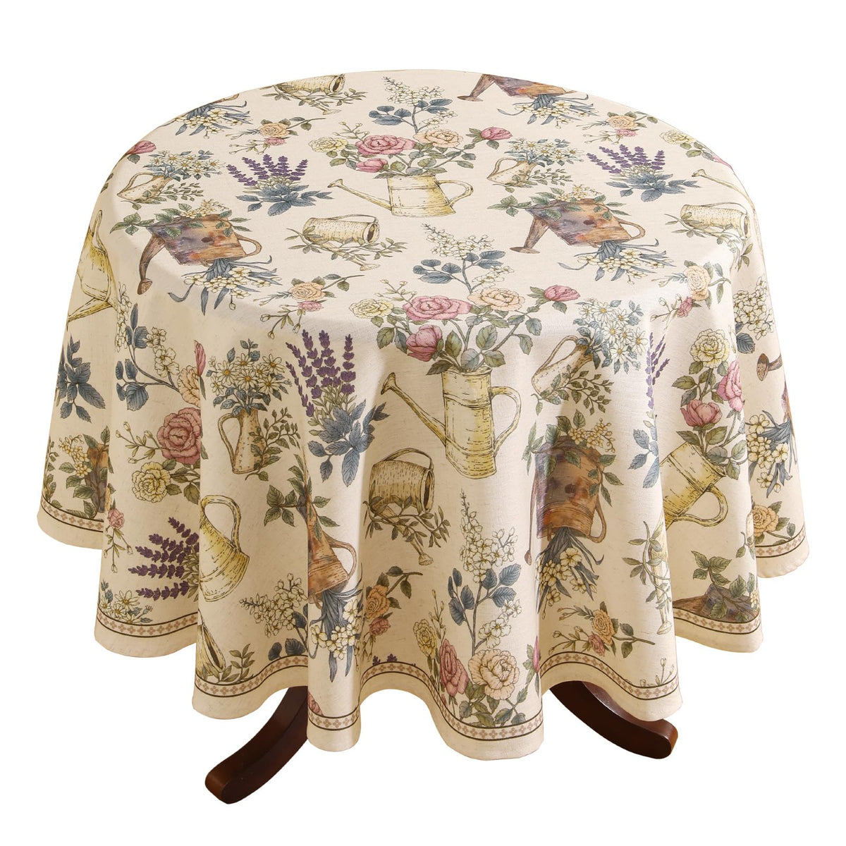 patdrea Designer Vintage French Tablecloth,Rectangular,118"x67"