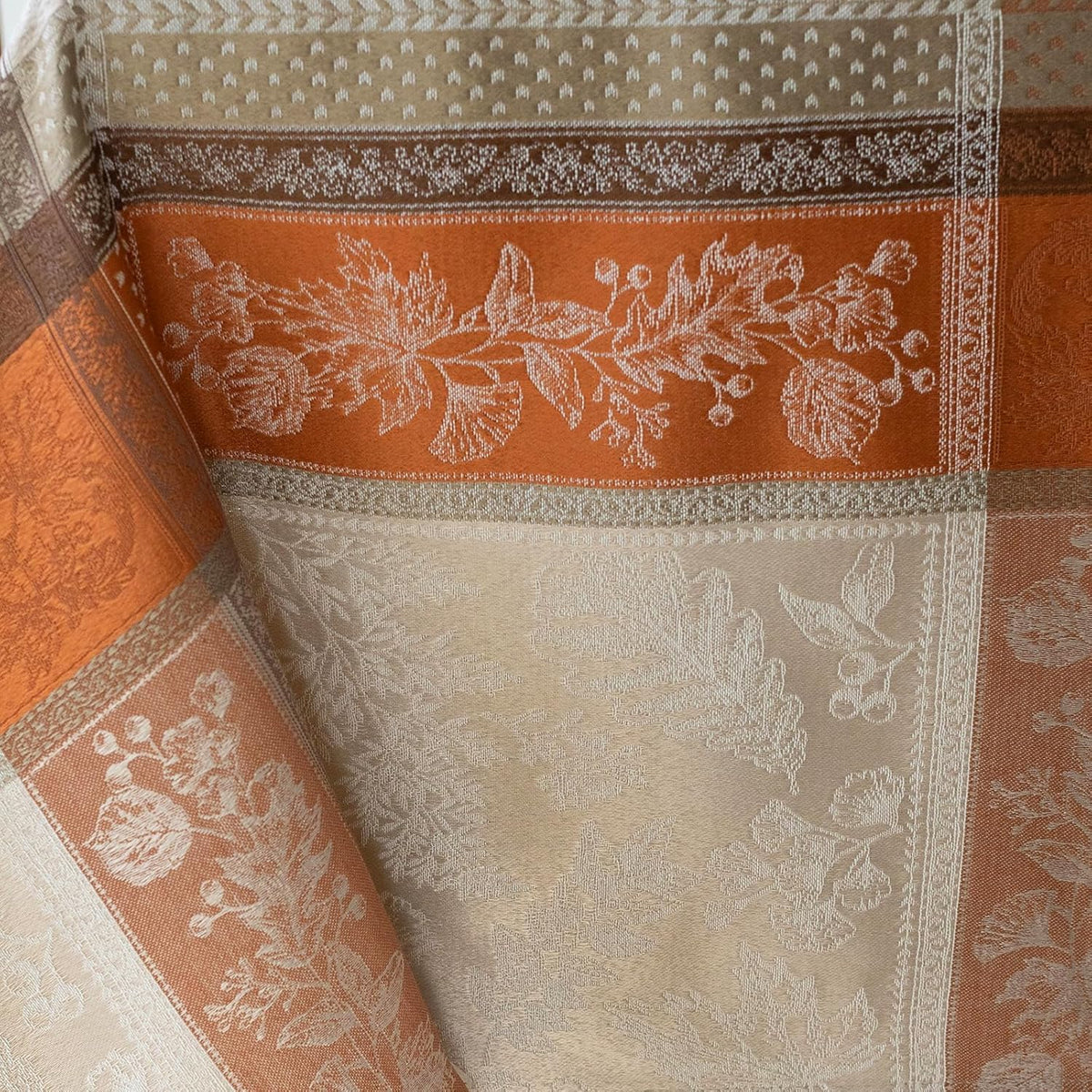Benson Mills Heirloom Harvest Tablecloth (Terracotta 60"x 144" Rectangular)