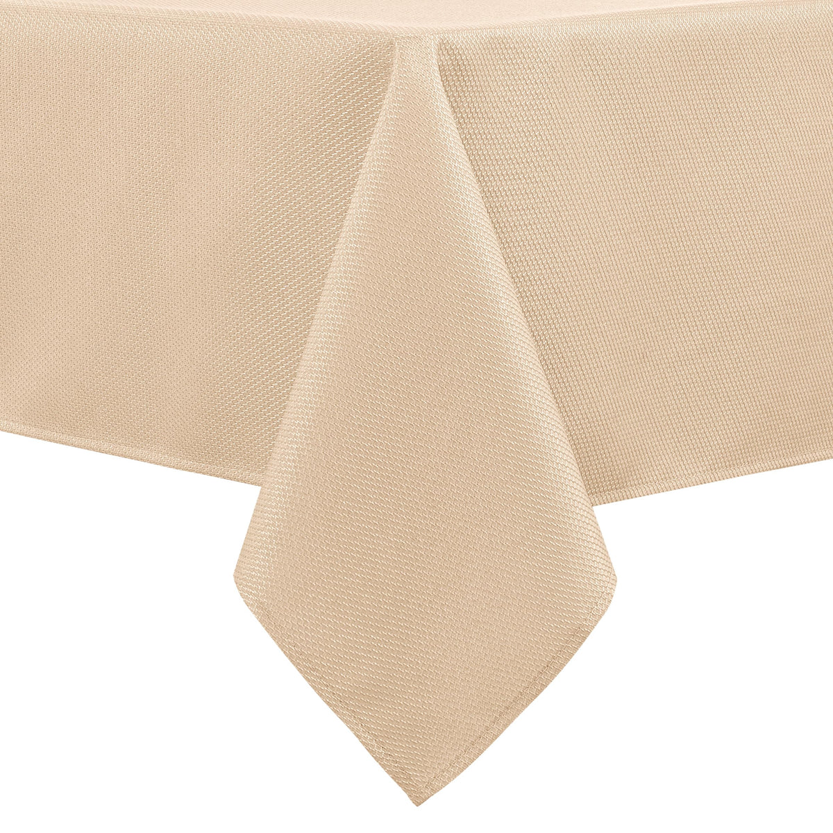 Hiasan Jacquard Textured Rectangle Tablecloth 60x120 Inch, Light Sage Green