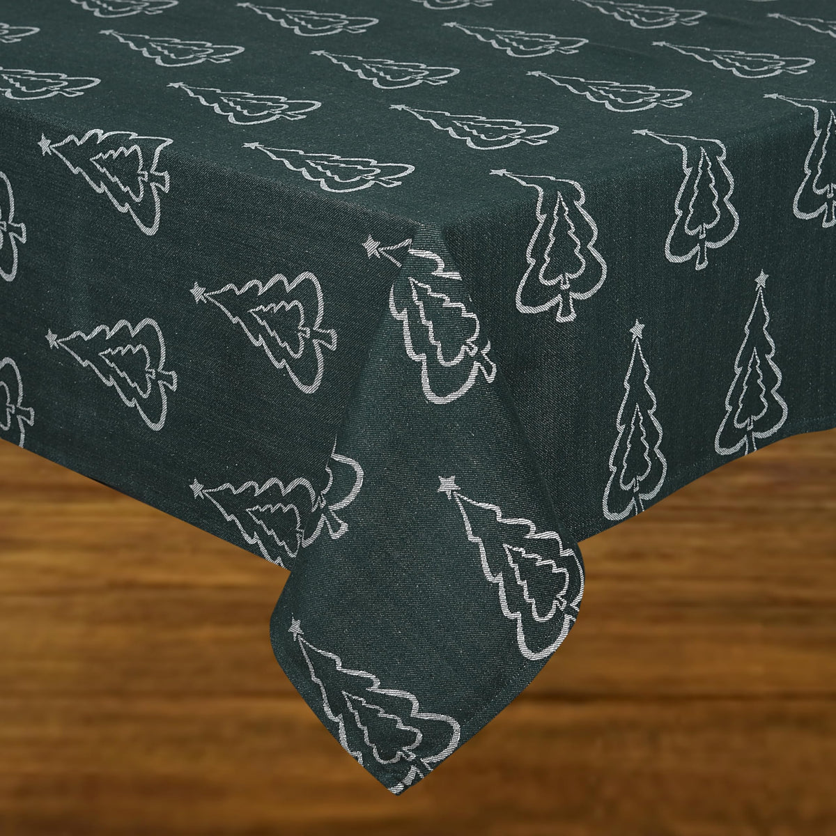 Urban Villa Tabletop Cover Kitchen Dining Tablecloth 100% Cotton Holiday Celebrations Wedding Dinner Parties White Rectangle 60X120 Inches 10-12 Seats Table Cloth