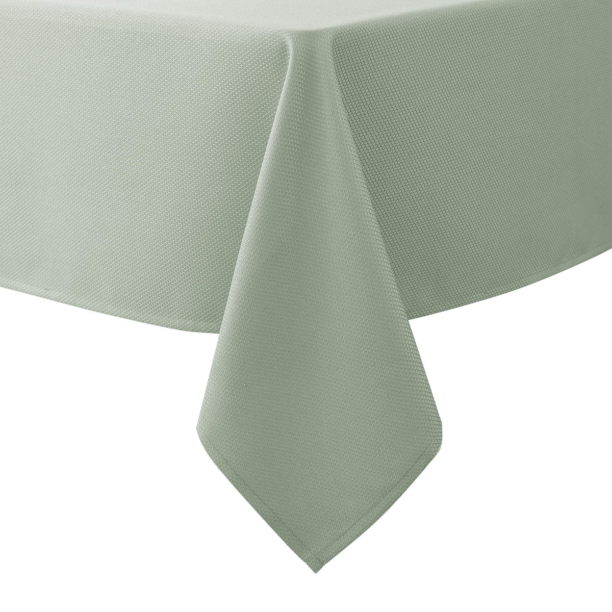 Textured Square Black Tablecloth-Fabric Spillproof Card Table Cloths 54x54"