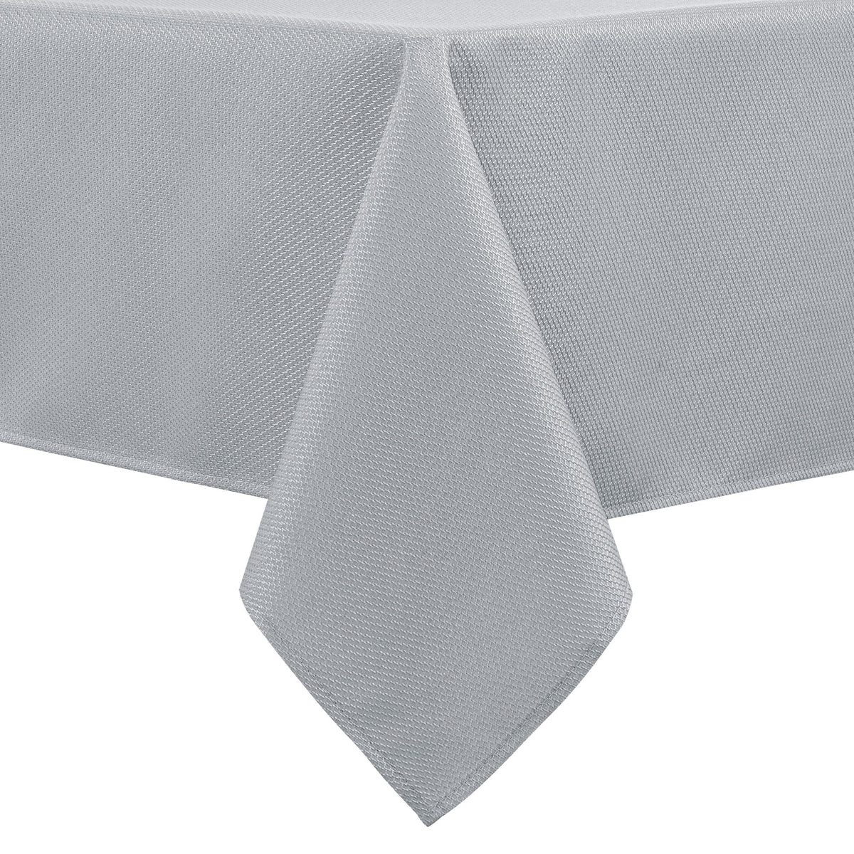 Hiasan Jacquard Textured Rectangle Tablecloth 60x120 Inch, Light Sage Green