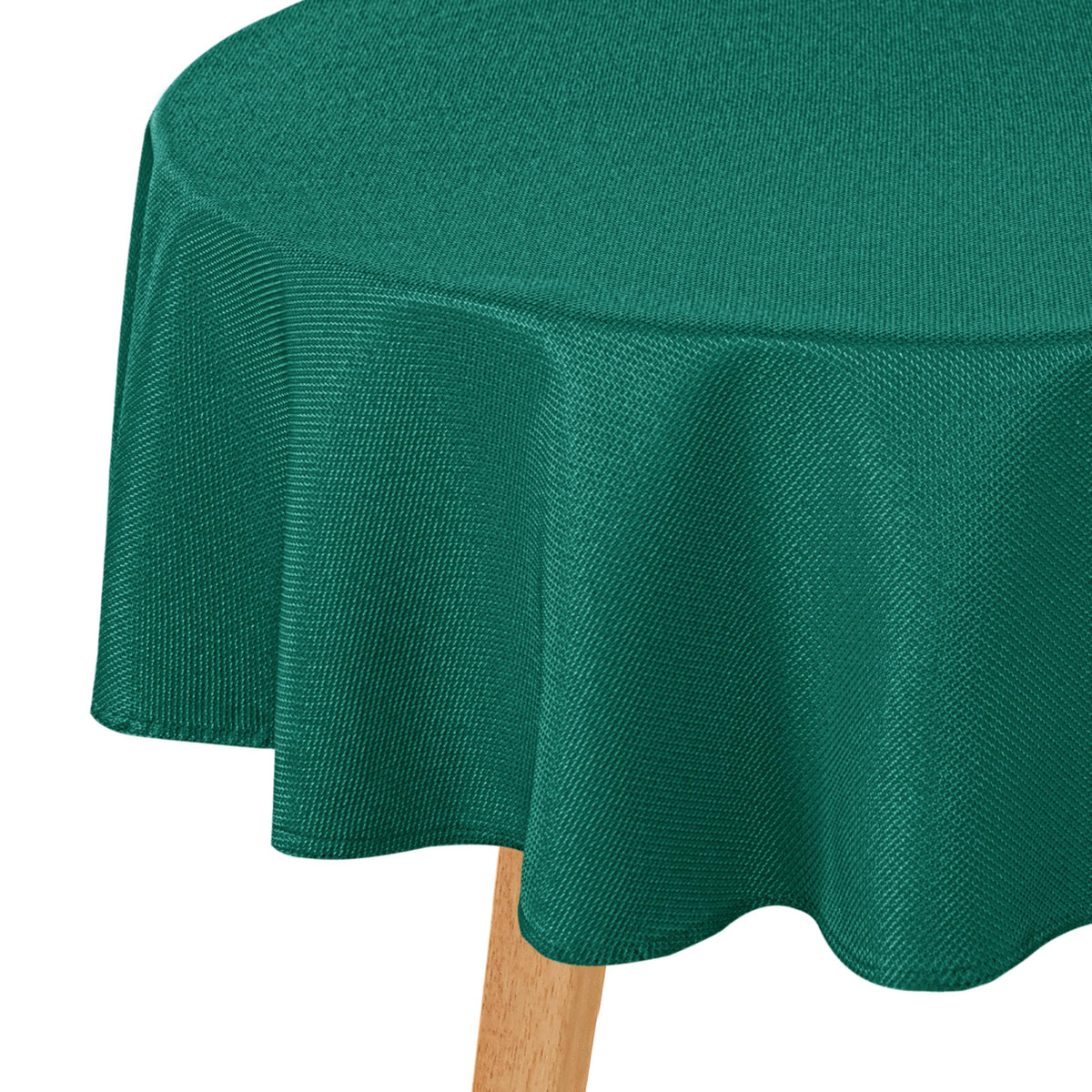Hiasan Jacquard Textured Rectangle Tablecloth 60x120 Inch, Light Sage Green