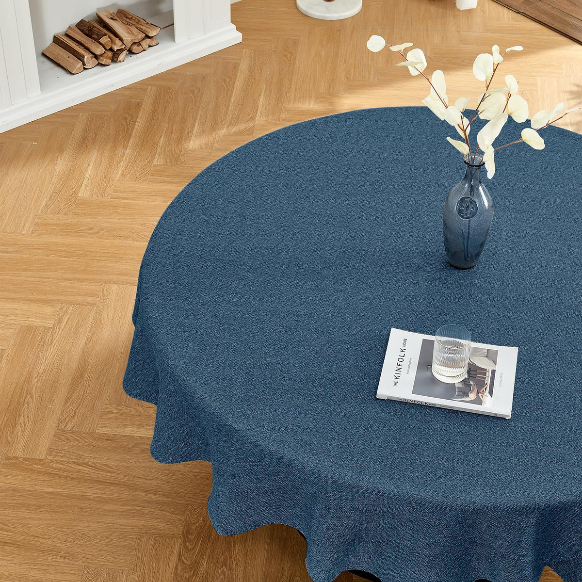 BALCONY & FALCON Rectangle Table Cloth Waterproof Beige 118"x57"