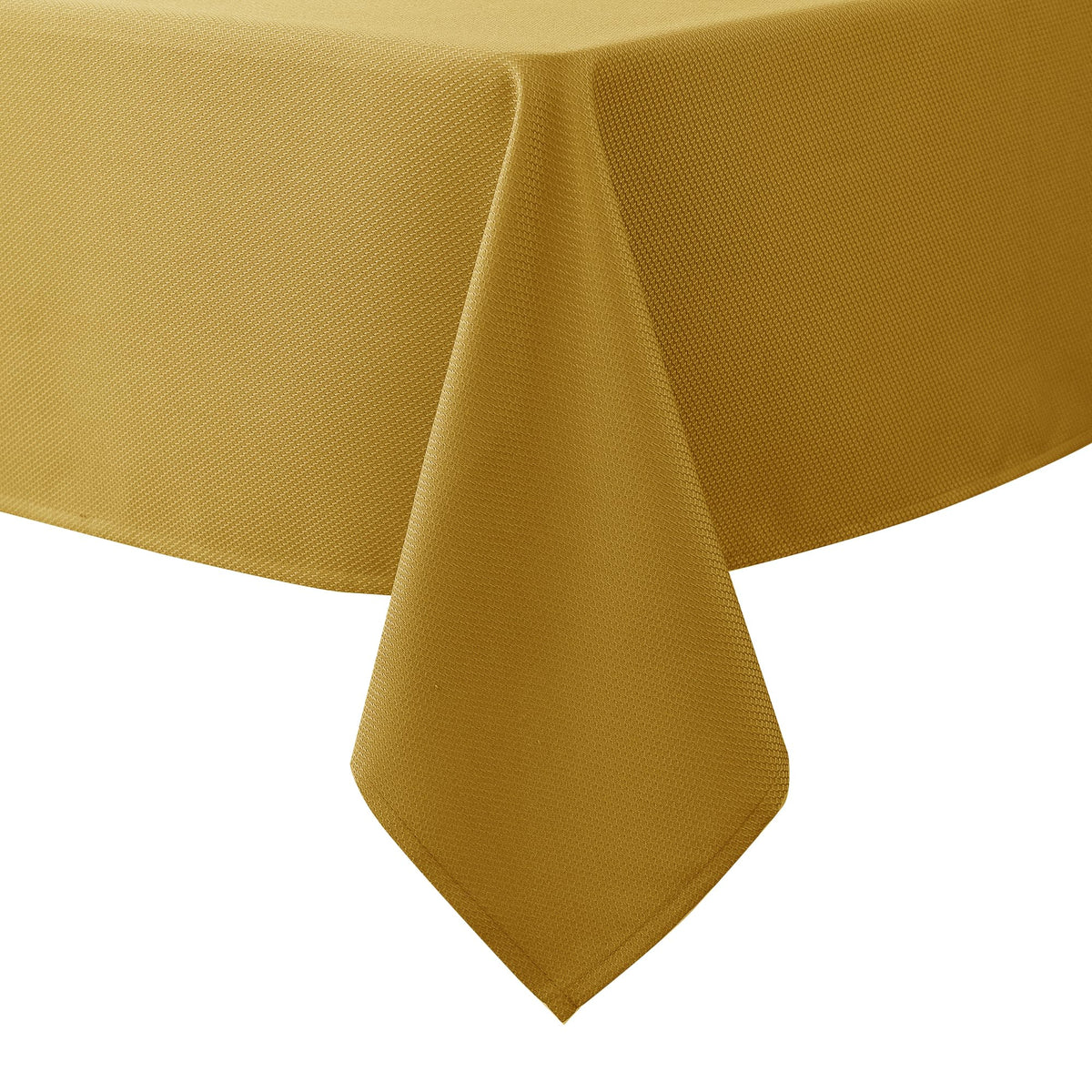Textured Square Black Tablecloth-Fabric Spillproof Card Table Cloths 54x54"