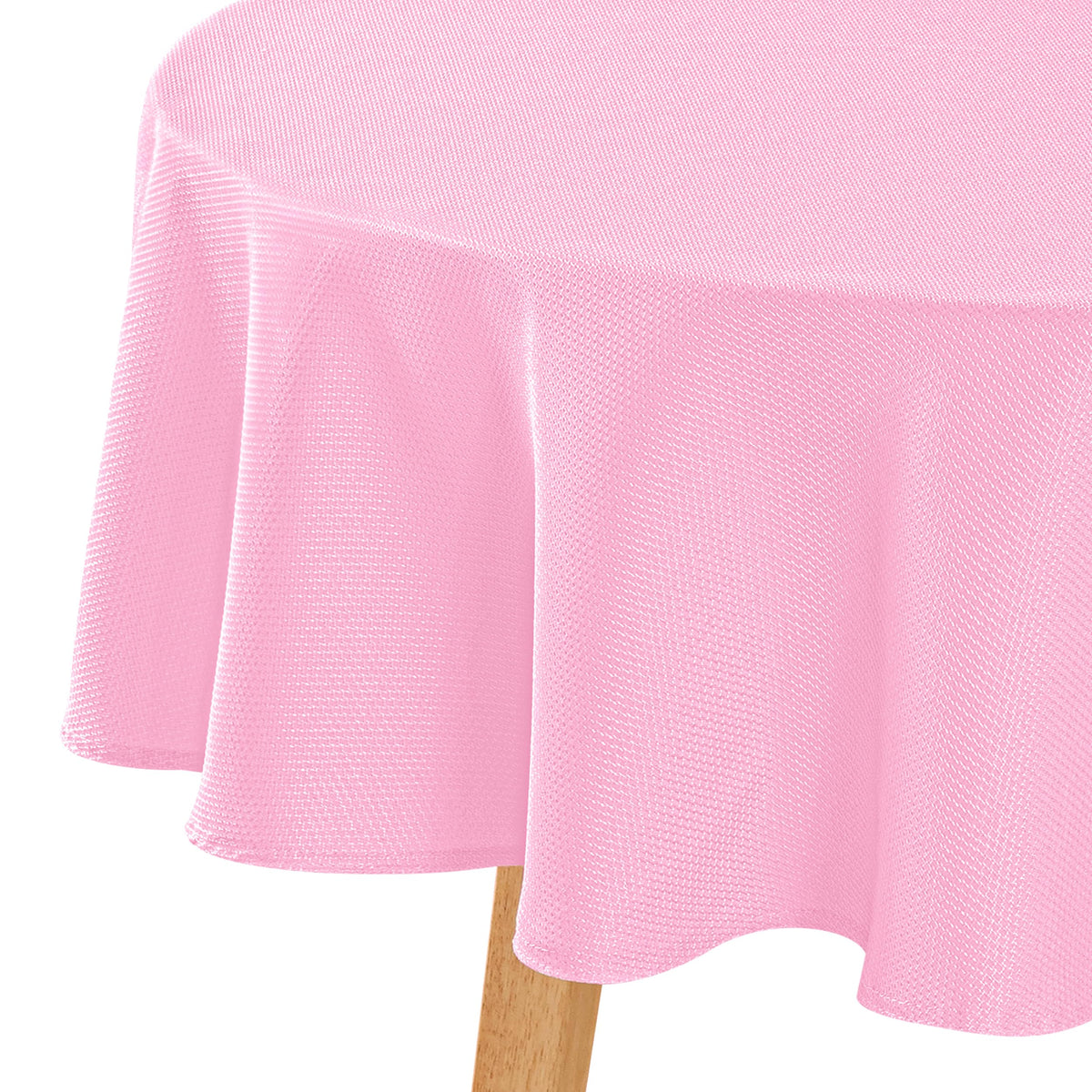 Hiasan Jacquard Textured Rectangle Tablecloth 60x120 Inch, Light Sage Green