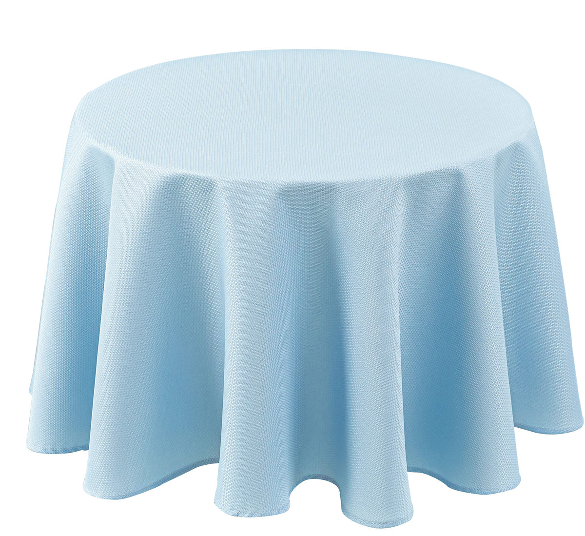Textured Square Black Tablecloth-Fabric Spillproof Card Table Cloths 54x54"
